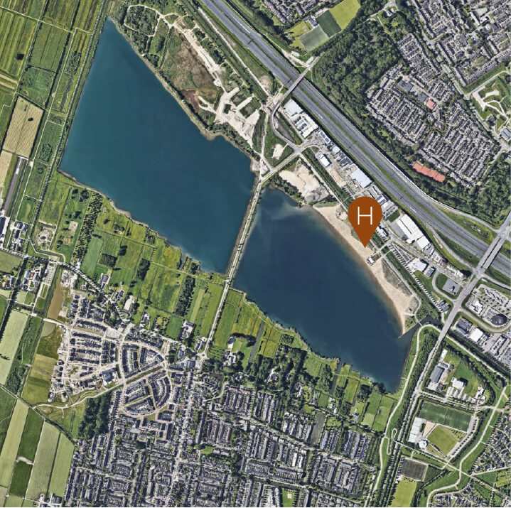 Strandpaviljoen Haarrijnseplas Utrecht MONK architecten